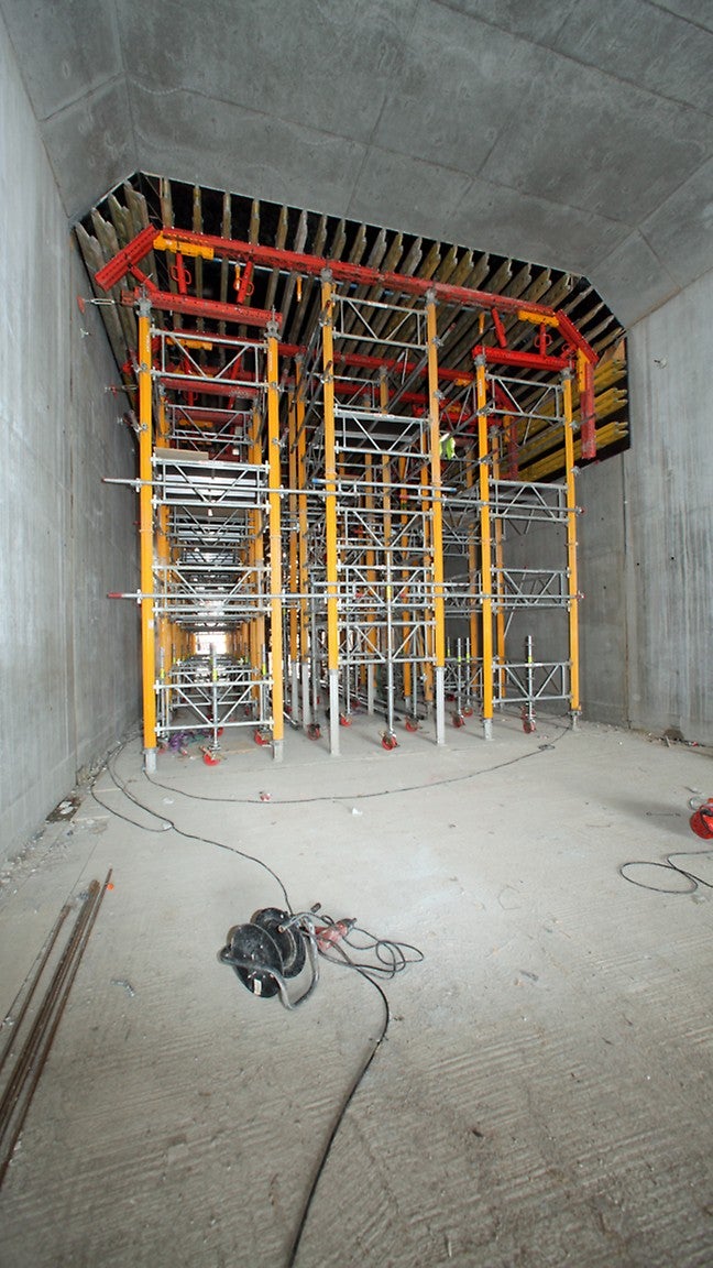 Tunnelform med MULTIPROP tårne