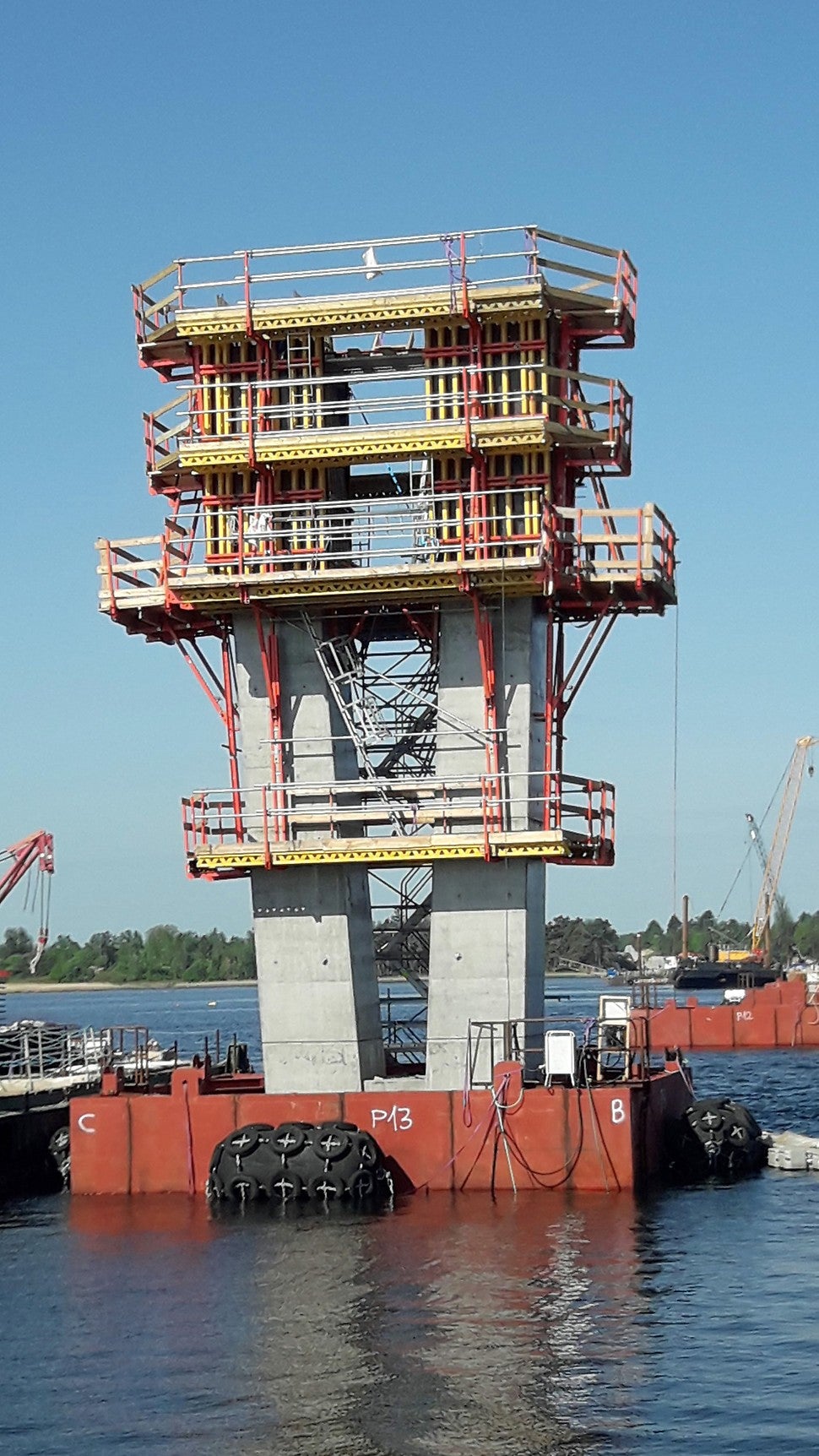 SCS klatring med VARIO-forme – klar til støbning