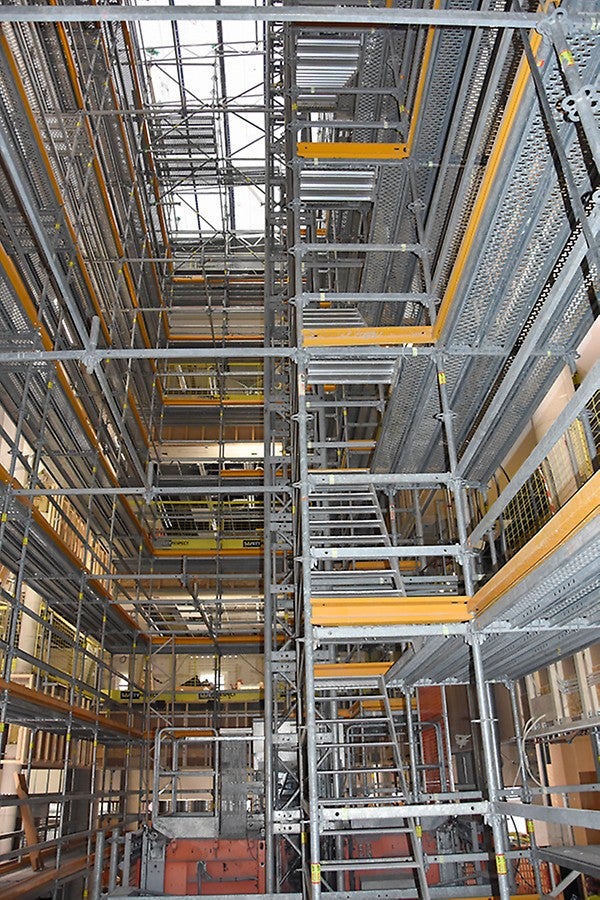 Karl Johans gate - komplett løsning med PERI UP