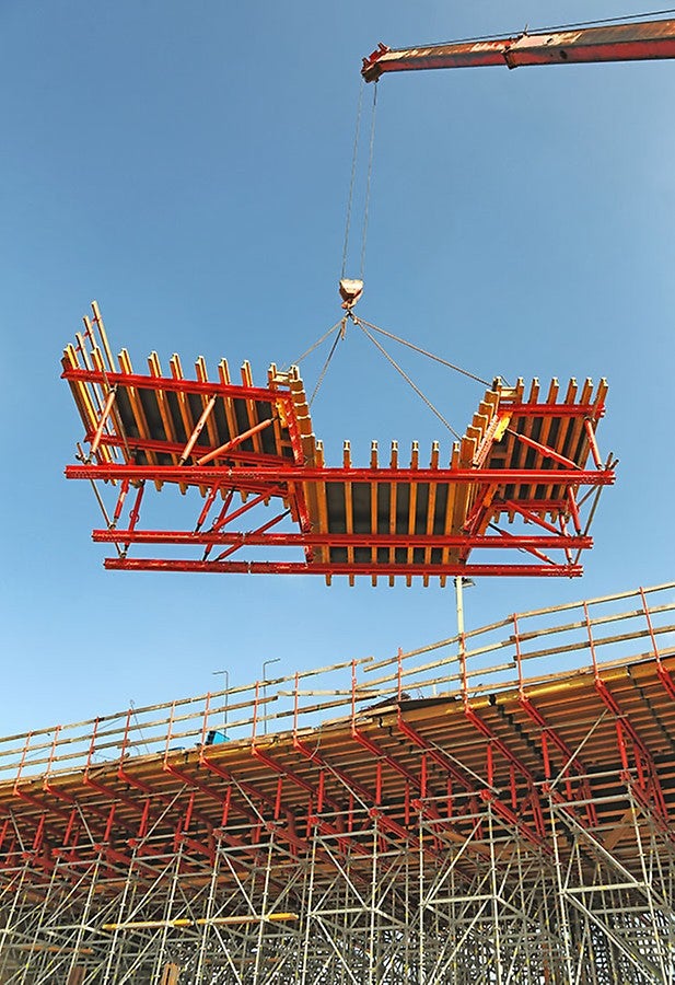 יחידות הנפה של תבניות מרחביות סייעו לעבודה מדויקת, בטוחה ומהירה