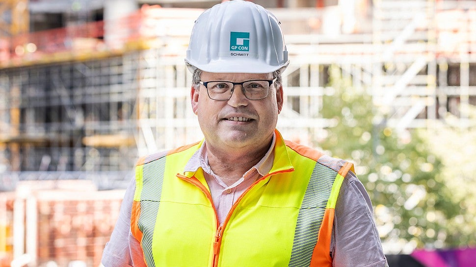 Oberbauleiter der GP Con Roger Schmitt