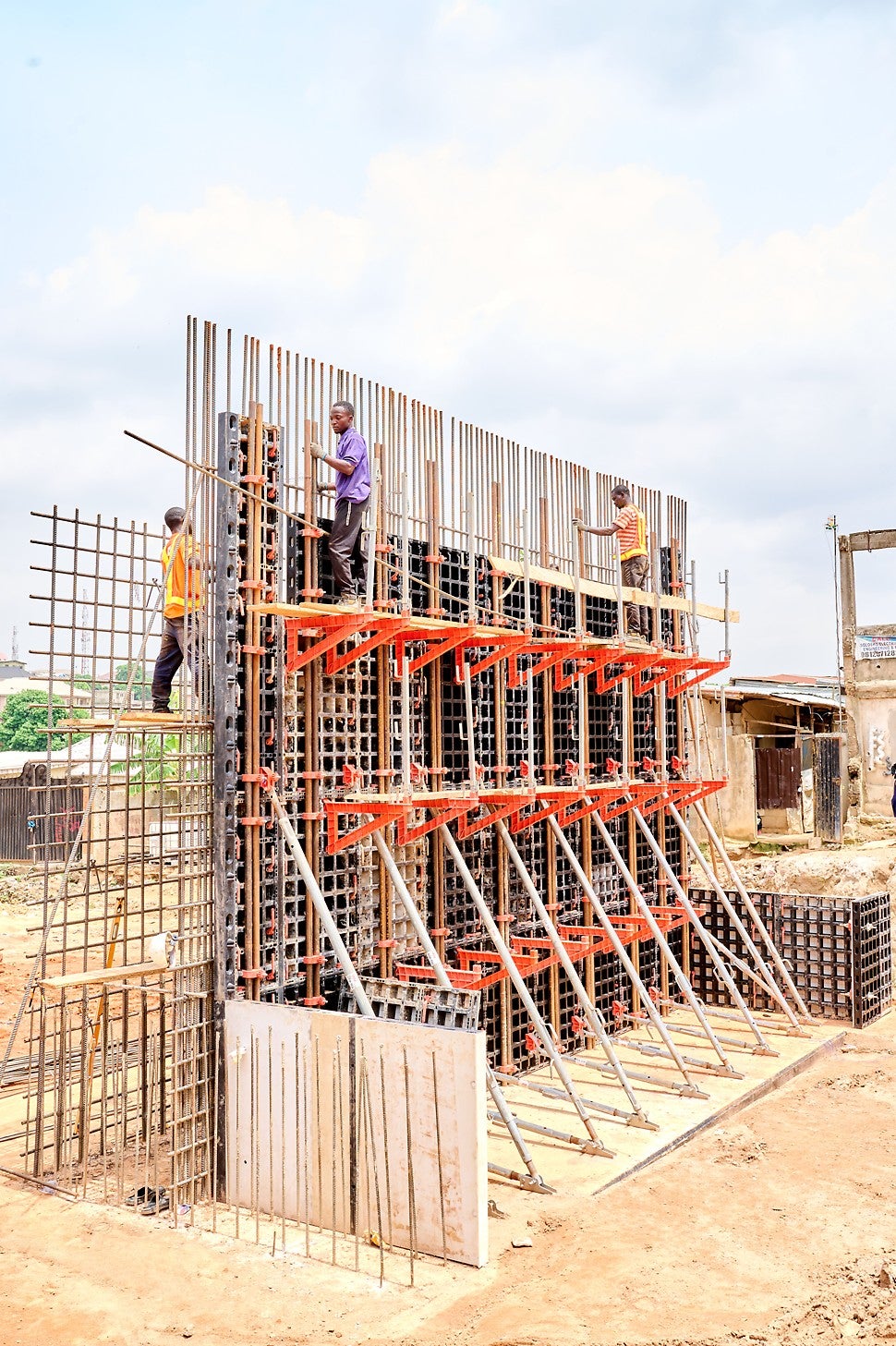 Bridge Construction on Abiola Street by Geld Construction