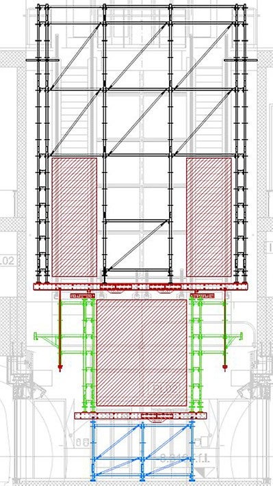 Tegning af tværsnit