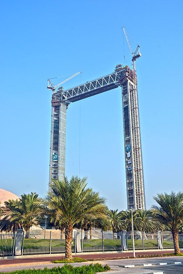 Dubai Frame project with PERI