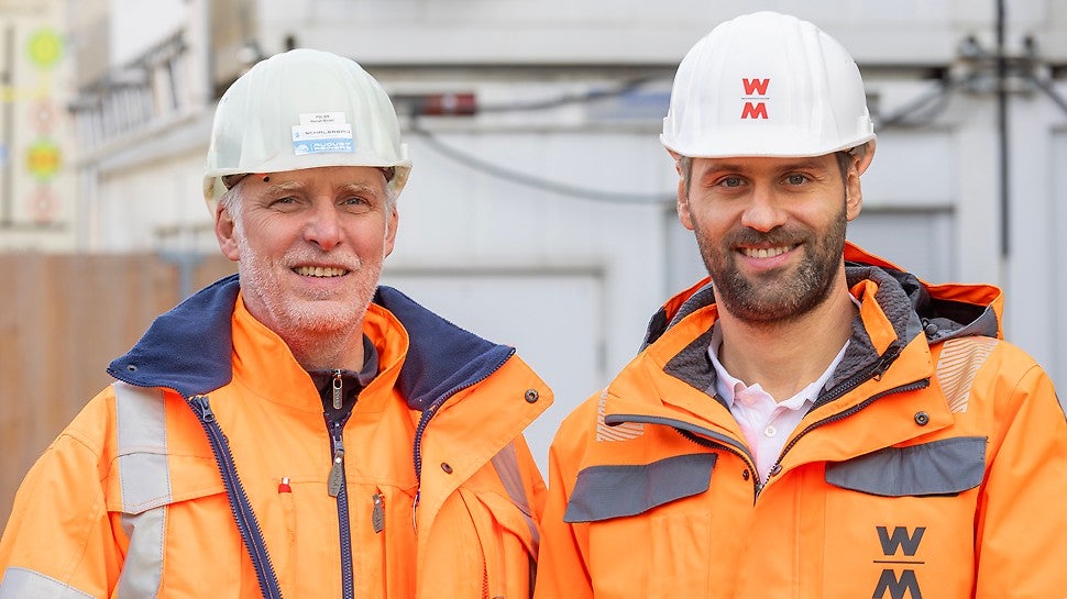 Portraitaufnahme von Andreas Horvat-Nickel und Fabian Sand