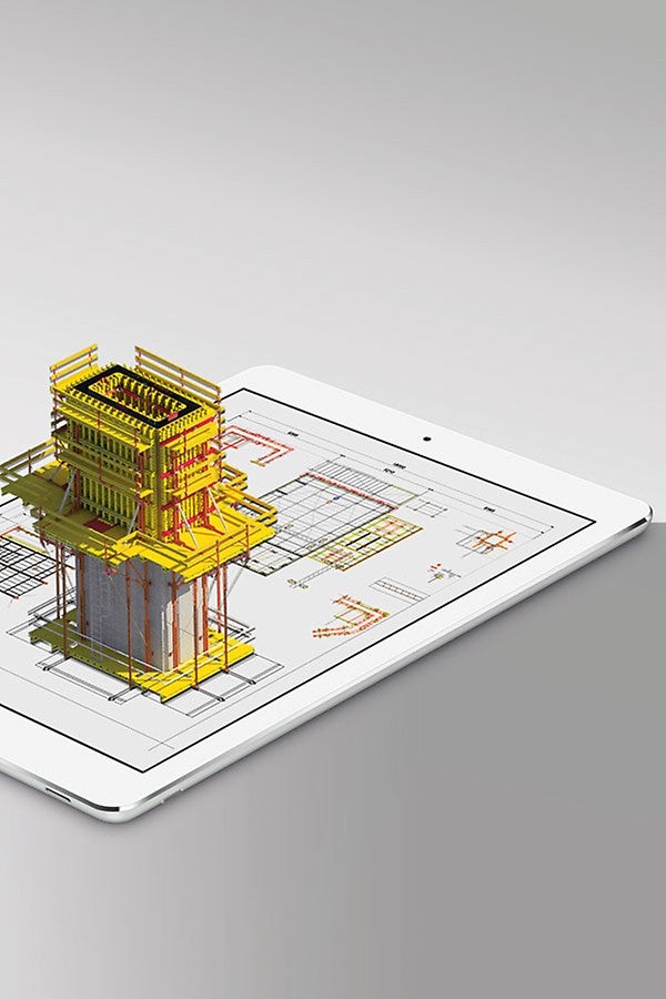 With the PERI Extended Experience App, 3D visualisations of construction projects can also be displayed on mobile devices.
