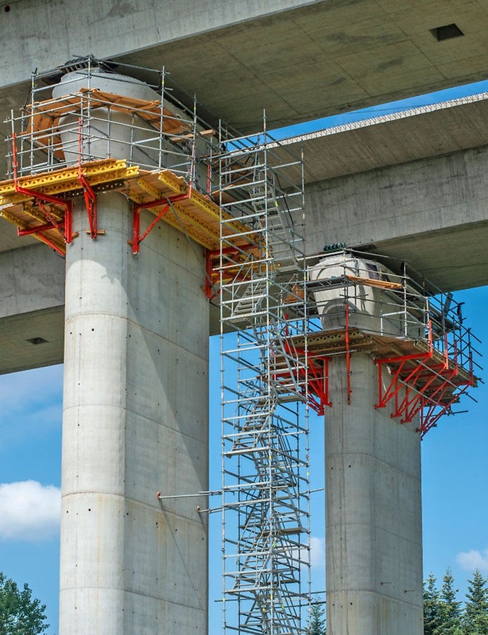 Budowa drogi ekspresowej S7 Lubień - Rabka-Zdrój, odcinek I - obiekt 14. Fot. Wojciech Dziedzic