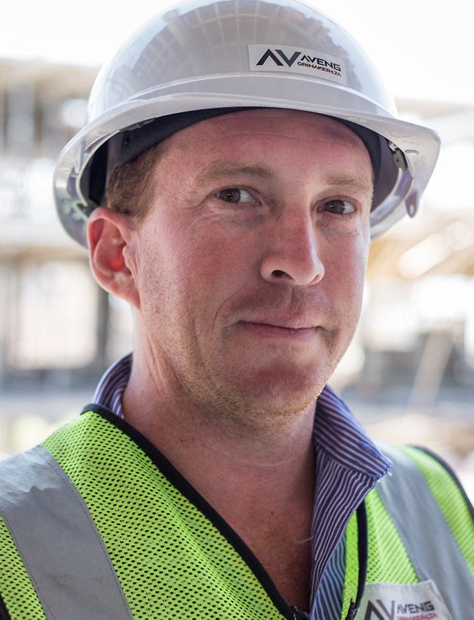 Timothy Rowbottom, Aveng Grinaker–LTA Contracts Manager