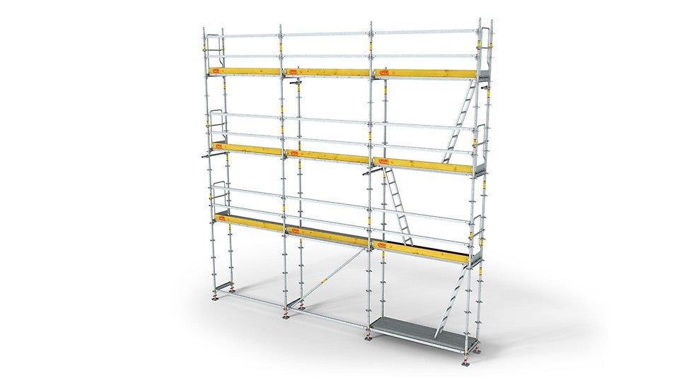 Safe and fast assembly due to ledger with Gravity Lock.<br/>