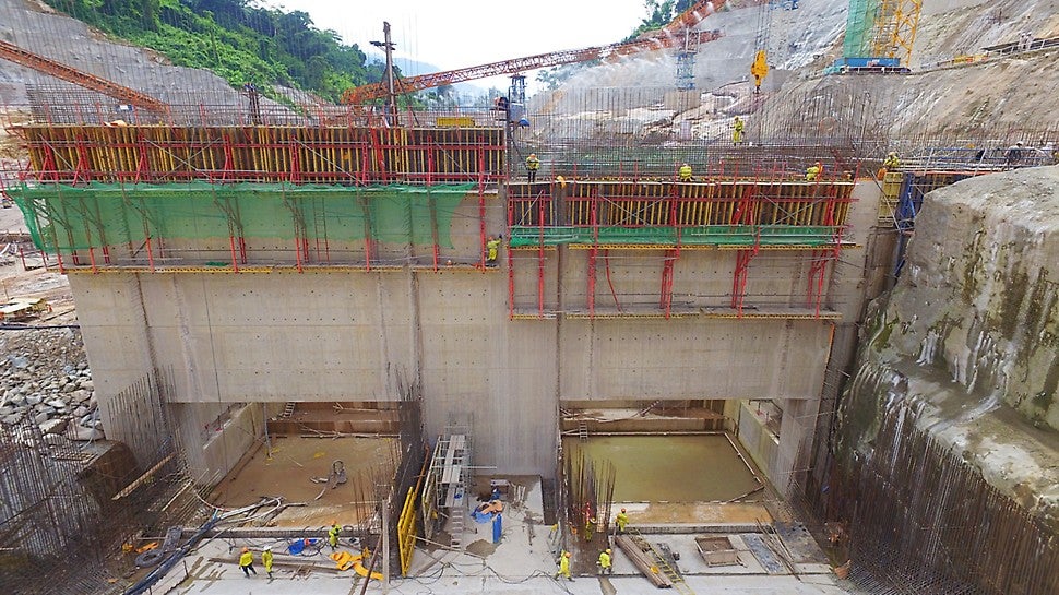 The CB Climbing System was successfully applied and increased the productivity at site.