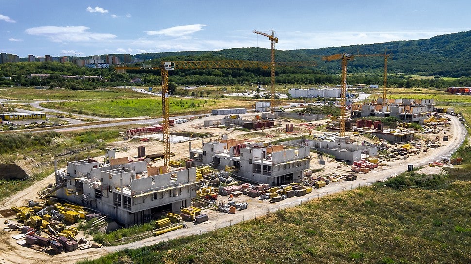 10 bytových jednotiek rástlo súčasne s cieľom maximálnej efektívnosti využitia zdrojov a urýchlenia výstavby. (Zdroj fotografie: PENTA INVESTMENTS, s.r.o.)