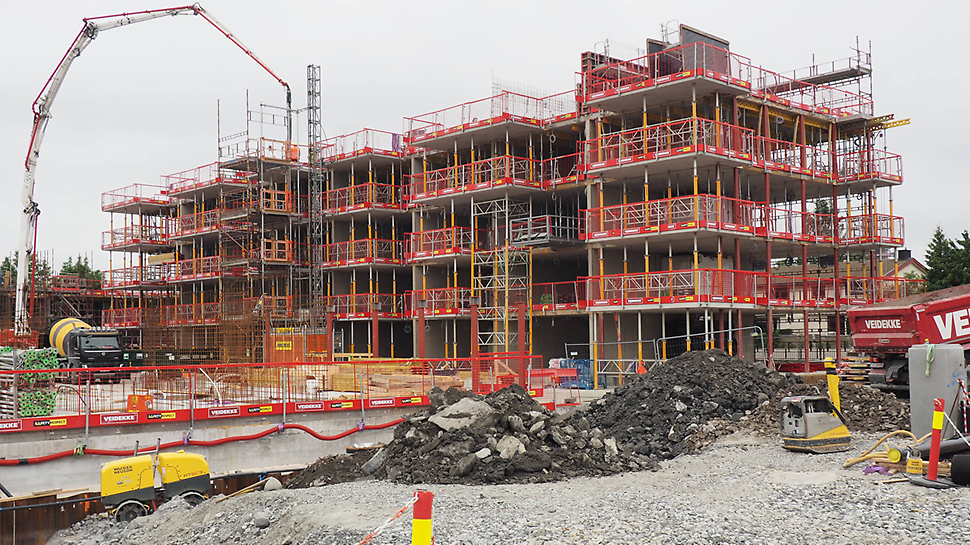 Byggingen er godt i gang, og innflytting skal kunne starte i slutten av 2022.