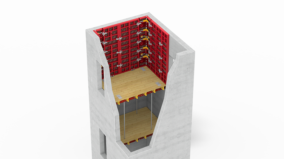 Plate-forme de puits SRU