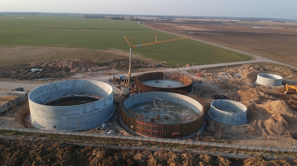 Cтроительство биогазовой установки на базе комплекса по откорму КРС &quot;Трайги