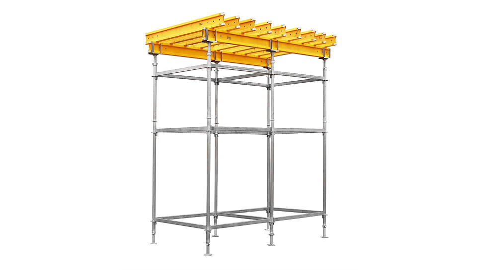 Модульная система опалубки перекрытий объемной формы.