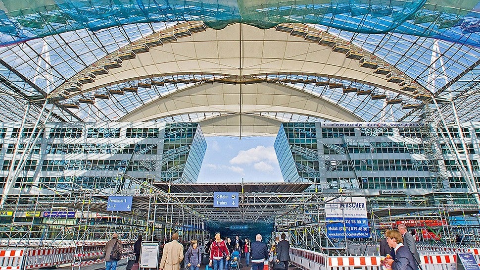 Building Refurbishment, Forum Roof of Munich Airport