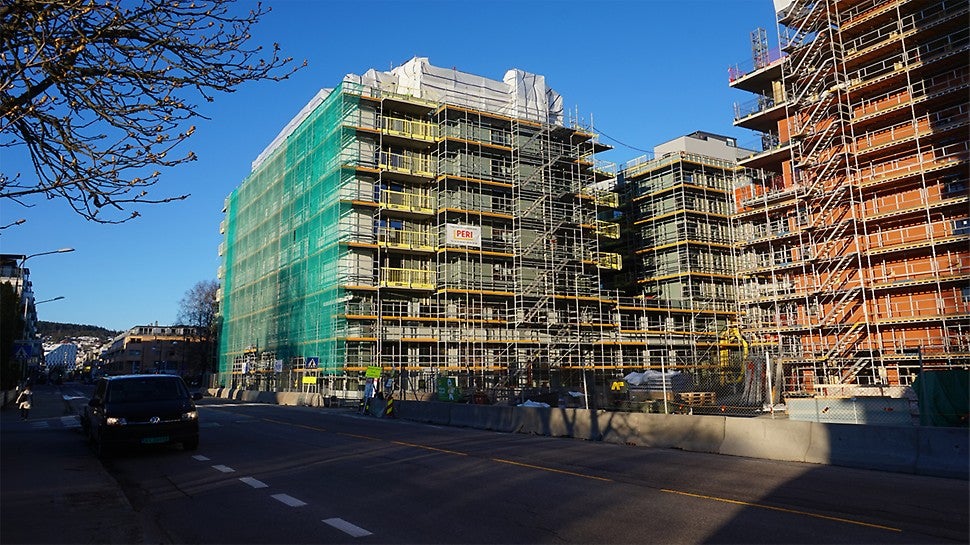 PERI leverer løsninger til prosjektet Kvartal 33 på Lillestrøm