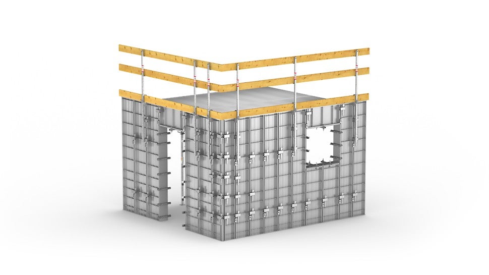Conformado rápido y eficiente de estructuras de edificios repetidos en la construcción residencial social