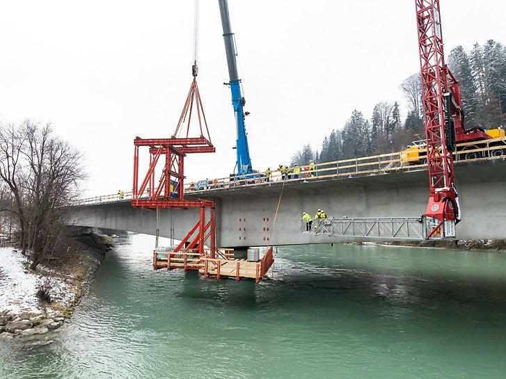Sonderkonstruktion aus VARIOKIT Ingenieurbauteilen 