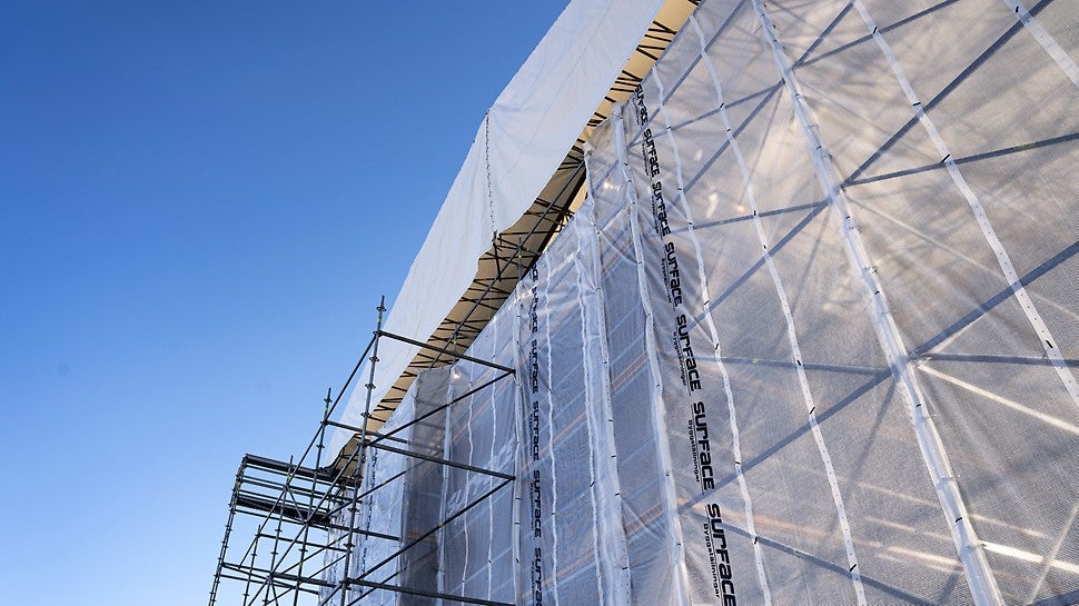 PERI UP används för att underlätta nybyggnation av Majgatans förskola i Husqvarna