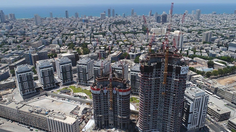 מגדלים בני 48 קומות כ&quot;א ובגובה של 180 מ&#039; בלב התרבותי החדש של תל אביב