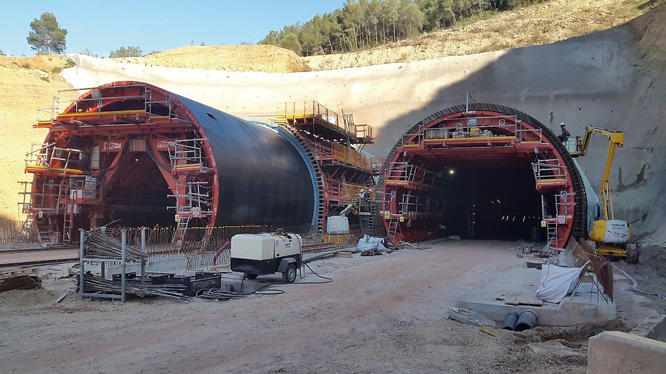 Túnel de Vallirana, Barcelona