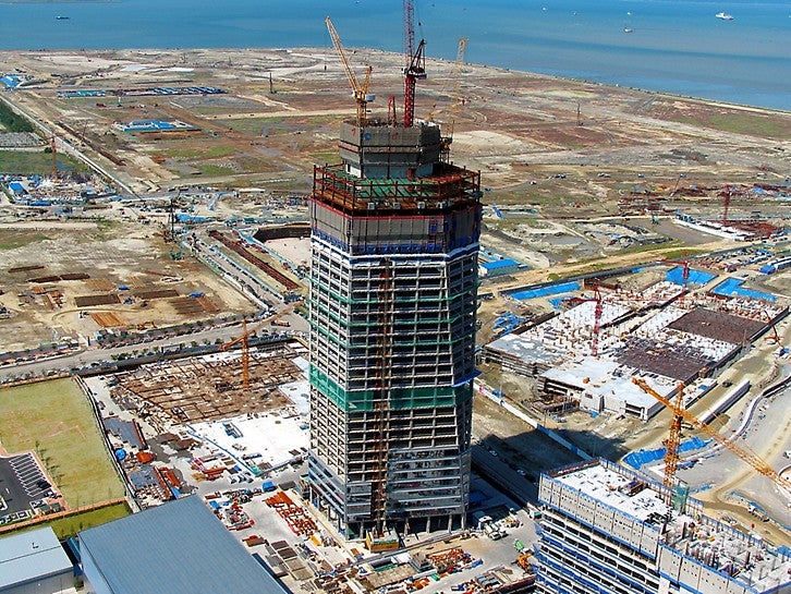 송도 포스코타워 (구 동북아무역센터), 연수구, 인천광역시