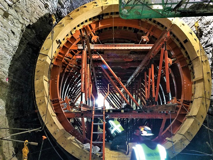 The Des Plaines tunnel will connect directly to the McCook Reservoir and is built to allow stormwater to drain from the city of Chicago