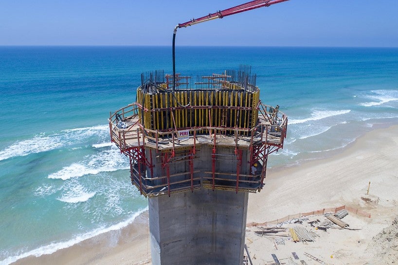 מערכת ואריו המאפשרת יציקת בטון באיכות גבוהה.