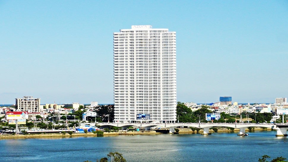 Azura stands out as the highest residential tower in the centre of Danang City.