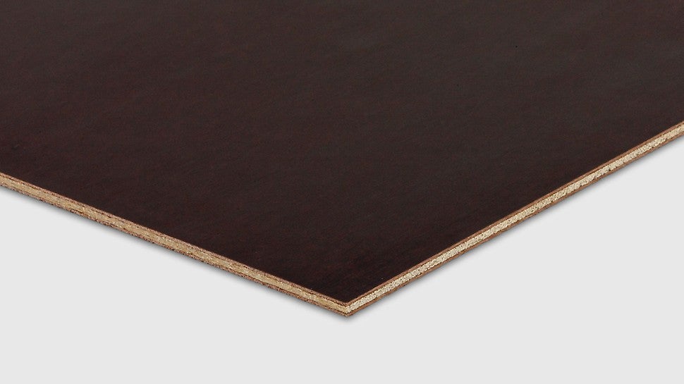 Facing plywood for the assembly on force-supporting elements.<br/>