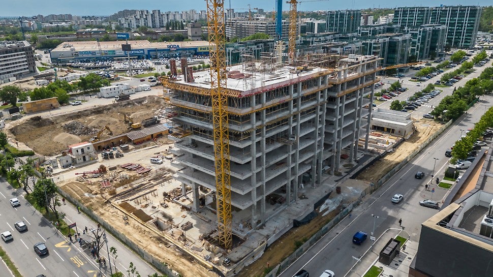 Jedan od tri nova objekta u okviru proširenja poslovnog kompleksa Airport City