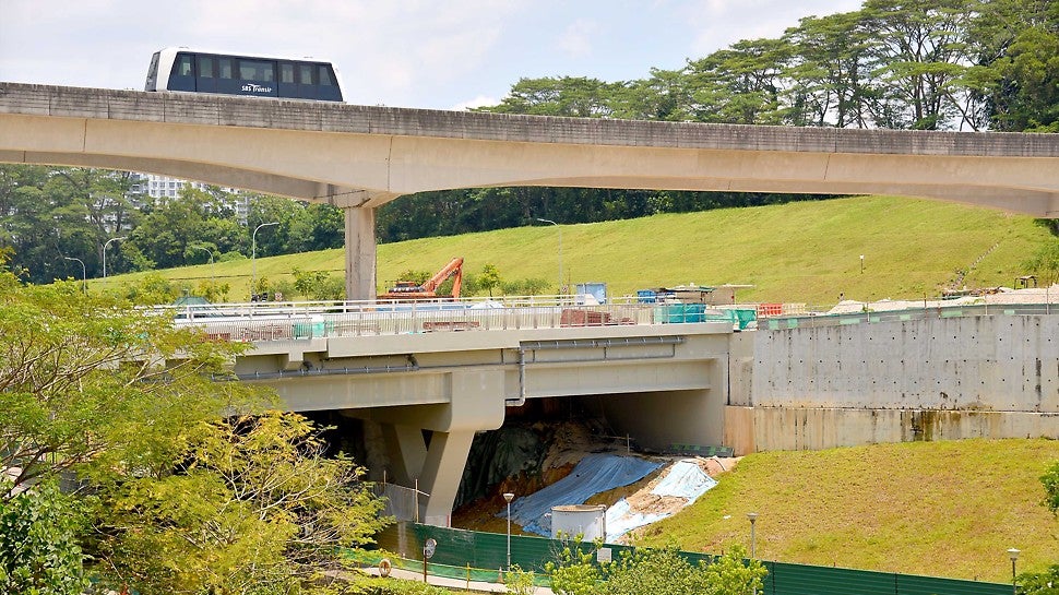 Overview of Y-Shaped Pier Bridge