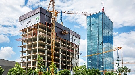 Ušće Tower Two predstavlja zgradu “bliznakinju” poslovnog centra Ušće sa jednakom visinom od 104 m.