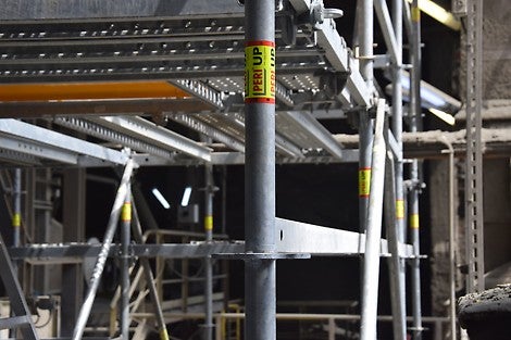 Бързина и безопасност при работа с PERI UP Flex