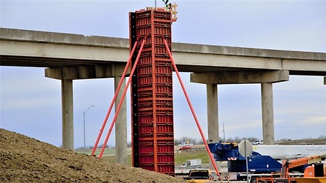 Connect 4 is a project consisting of highway bridges and overpasses for the I-635/SH 121 Interchange