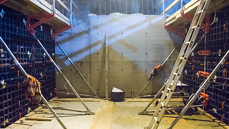 Bruk av Duo inne i et av de tekniske rommene