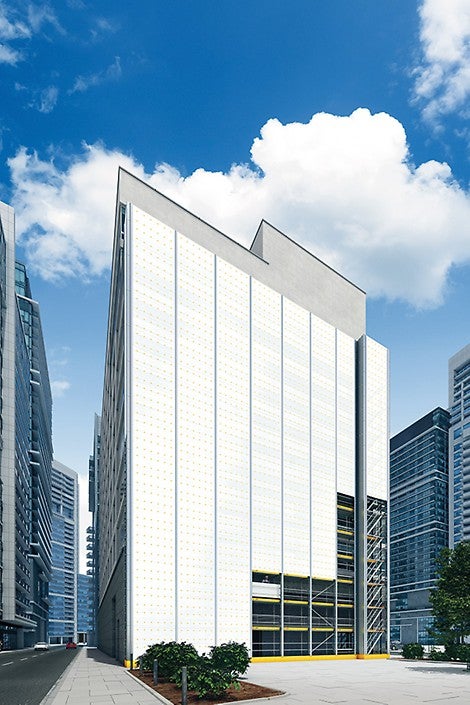 PERI UP Cladding ist ein neu gedachtes, flexibles Einhausungssystem, das den PERI UP Gerüstbaukasten ideal ergänzt. Es hilft bei einer räumlichen Trennung der Baustelle und ist dabei ein leicht zu montierender und lichtdurchlässiger Schutz für das Baustellenpersonal und die Umgebung.