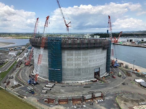 トップ写真、鹿島建設様提供