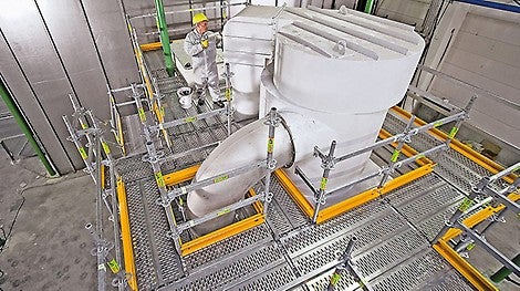 &lt;p&gt;A PERI UP Flex rugalmas moduláris állványzattal a PERI megkezdi tevékenységét az ipari állványozási alkalmazásokhoz.&lt;/p&gt;<br/>