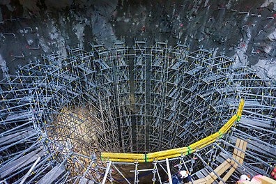 Råtnetanker under bygging