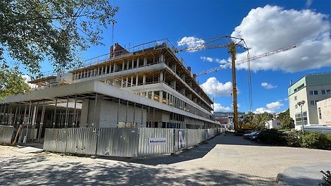 Budowa nowego gmachu Wydziału Psychologii UW, Warszawa