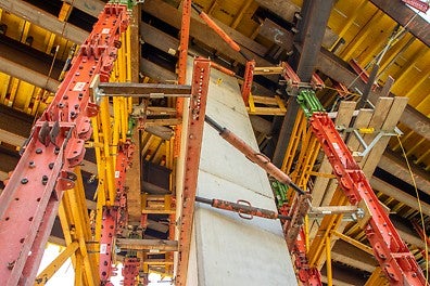 Rückhängung VST Scheibe mit Windverband