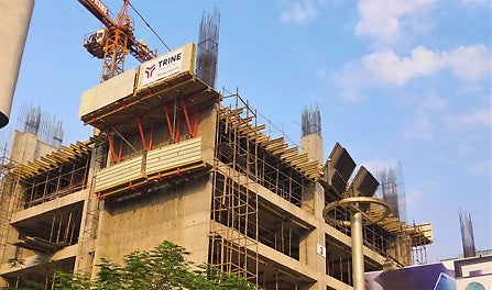 Single sided climbing system SCS