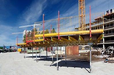 Esmakordselt võeti kasutusele PERI PROKIT EP 110 piirdetüübid. Veel kasutati MULTIFLEX puittala-lavaraketist TK-lavapeadega.