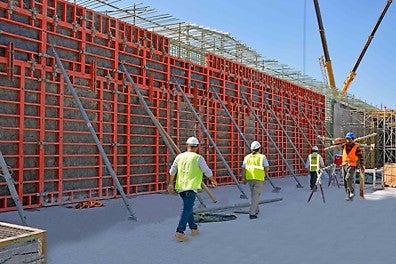 These walls are 6 meters high and stretch up to 120m long