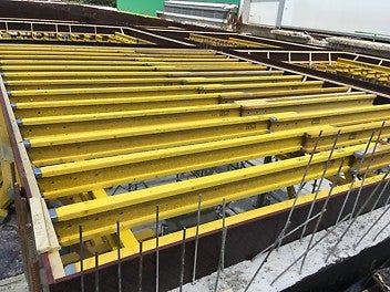 Изграждане на складови помещения към пивоварната на „Пиринско“ в Благоевград - Подпорни кули PERI Up Flex