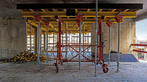 Благодаря модульному принципу, система RCS легко адаптируется под любую высоту этажа