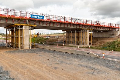 Efficient formwork and falsework for one of Scotland’s busiest roads.