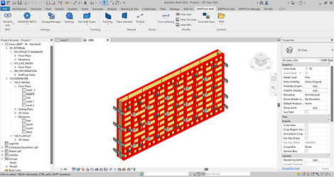 Autodesk Revit 2023 Project Formwork 